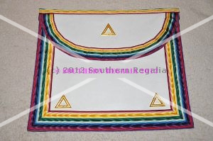 Royal Ark Mariner Grand Officers Apron - Leather